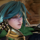 This is Tira’s winning screen pose, because even when she wins, she loses.